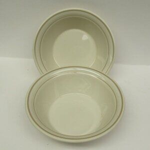 2 - Corning Ware Corelle CHINA BLOSSOM 6 1/4 Inch Soup or Cereal Bowls U.S.A.